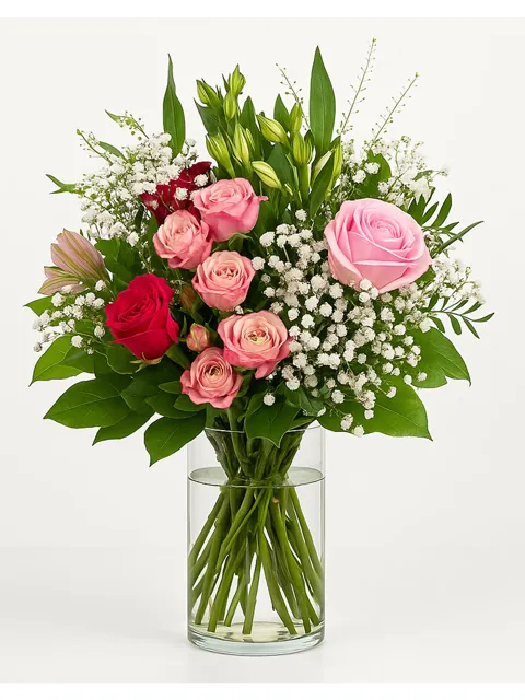 Buchet mix floral romantic (Large)