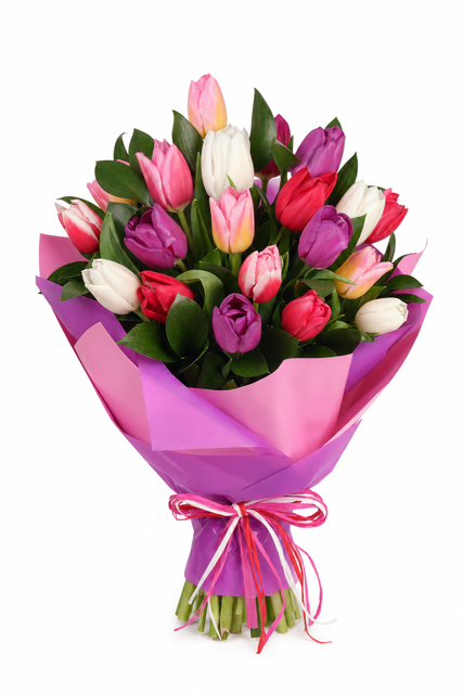 Buchet mix lalele
