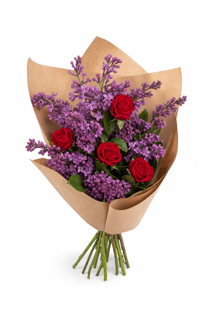 Buchet liliac